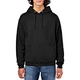plain black hoodie